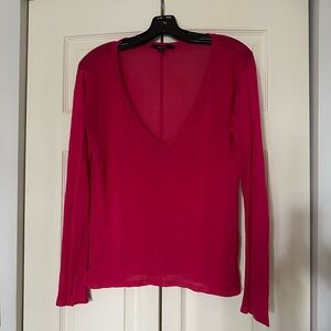 Vintage Gucci Low V Knit Top